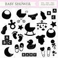 Baby Shower Insert Card SVG