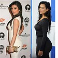 Kim Kardashian Body Before and After
