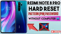 Redmi Note 8 Pro Hard Reset | All Redmi Hard Reset 2023 Without Computer.