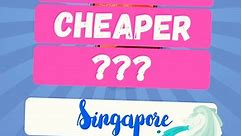 Is iPhone cheaper in Singapore??? #iphoneprice #apple #singapore