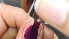 Easy cool Nail Art Design with striping tape 💅🏻💅🏻😍 #nailart #nails #naildesign #nailartist #reels #diynails #diynailsathome #diynailart #pinknails #pink | Ajcreationx
