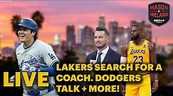 Mason & Ireland: Dodgers Stay Hot. Lakers Search for a Coach. NFL Schedule Release Preview + More!