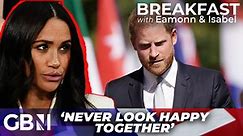 Prince Harry and Meghan Markle 'NEVER' look happy together as they tour Nigeria