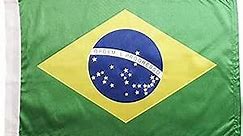 AZ FLAG Brazil Nautical Flag 18'' x 12'' - Brazilian Flags 30 x 45 cm - Banner 12x18 in for Boat
