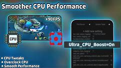 Maximize CPU Performance: SetEdit Tweaks for Smoother Performance +90FPS - No Root