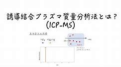 誘導結合プラズマ質量分析法 (ICP-MS)とは
