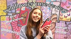 Wildflower iPhone Case review and unboxing 2021! (teen girls) Bgrace