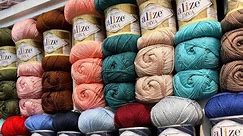Alize yarn available in stock #handmade #crochet #knitting