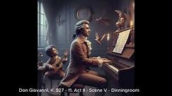 Don Giovanni, K. 527 - 11. Act II - Scene V - Dinning Room #Mozart #DonGiovanni #Opera #Classic