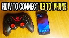 How to Connect X3 Gamepad Controller to iPhone: Easy Steps
