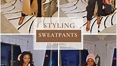 How to style sweatpants for spring . . Sweatpants from @hm . . . #sweatpants #sweatpantsseason #sweatpantsoutfit #blacksweatpants #springstyle #springstyle2024 #springoutfit #springoutfitideas #springoutfitinspo #springfashion #springfashiontrends #zambian #grandrapidsblogger #zambianfashionblogger #zambianblogger | Beatrice Mwansa