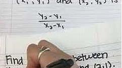 Girls Do Algebra: Slope (MKK) #algebra #slope #points #sat #act #shorts