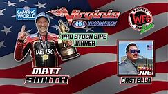 Matt Smith - Pro Stock Motorcycle Winner - NHRA Virginia Nationals 5/19/2022