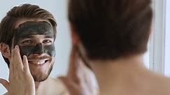 Smiling Young Bearded Metrosexual Man Applying Stock Footage Video (100% Royalty-free) 1052105443 | Shutterstock