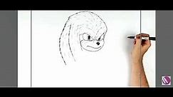 How to draw knuckles | knuckles movie