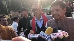 At a press meet yesterday in Chonghong... - Tuliram Ronghang