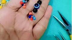 easy cute earrings design please subscribe my channel for more interesting videos ☺️