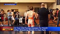 Teen wrestler charged with punching opponent at Oak Park event