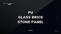 PU - Cam Tuğla - Taş Panel Uygulama Rehberi / PU - Glass Brick - Stone Panel Installation Guide