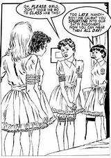 Sissy Prissy Boy Feminized Crossdressing Puyal Feminization Feminize Comics Petticoated Knows sketch template