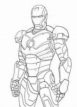 Iron Man Coloring Pages Drawing Colouring Printable Outline Playboy Mk Draw Sketches Avengers Quoteko Ironman Easy Drawings Getcolorings Search Google sketch template
