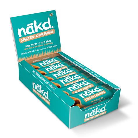 nakd salted caramel bar  pack
