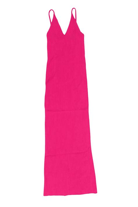 Live The Process Women's Dragon Fruit Pillar Slip Dress, Size S ...