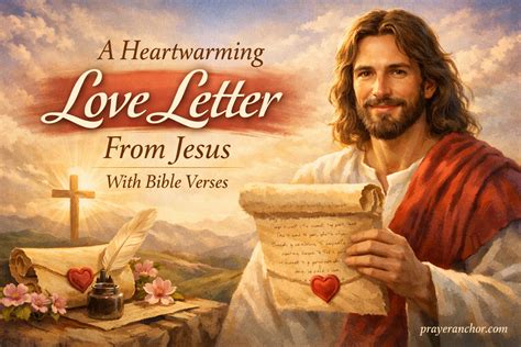 A Heartwarming Love Letter From Jesus With Bible Verses: 45+ Powerful ...
