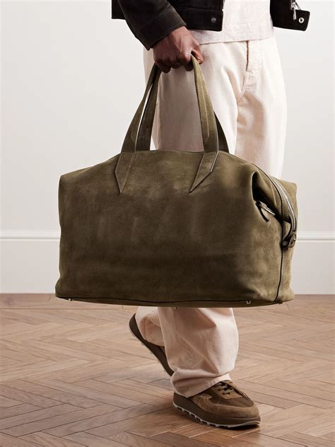 MÉTIER Nomad Suede Weekend Bag for Men | Weekender bag, Mens travel bag ...