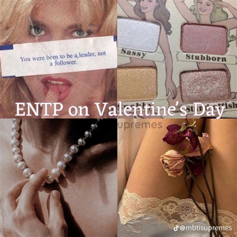 Myers Briggs personality types on Valentine's Day – @lisablack000 on Tumblr