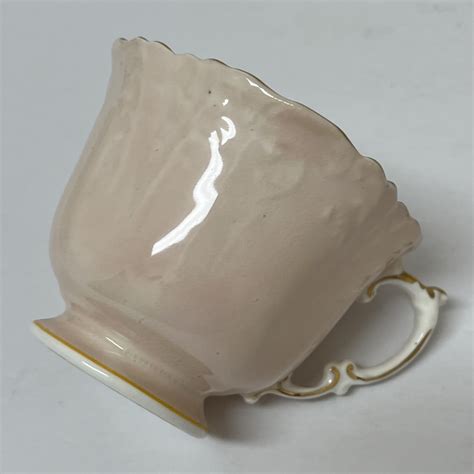 Vintage Aynsley Fine Bone China Teacup & Saucer Pastel Pink Peach ...