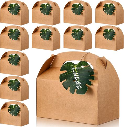 Amazon.com: Honoson 24 Set Safari Jungle Gift Bags Bulk Tropical Luau Bags with Palm Leaves ...