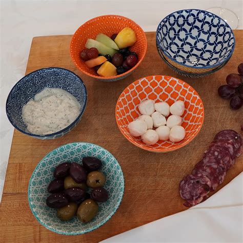 Wholesale Chelsea 4.75" All-Purpose Porcelain Bowls – Set of 6 - Small ...