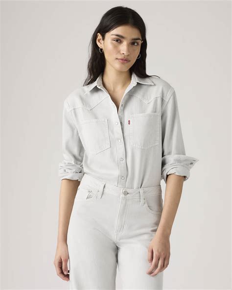 Teodora Western Shirt - Grey | Levi's® US