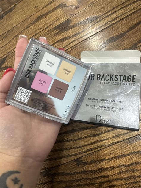 DIOR Backstage Glow Face Palette Highlighter 001 UNIVERSAL 0.35 oz New