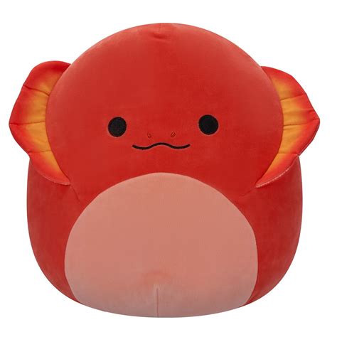Squishmallows | Original Squishmallows 12-Inch - Maxie the Red Frilled ...