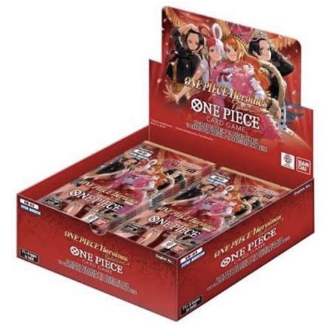 One Piece Heroines Card Game Booster Box (EB03 Eng), Hobbies & Toys ...