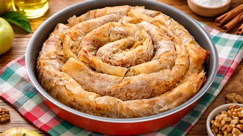 Classic Sweet Apple Phyllo Pastry - Recipe | Bonapeti.com