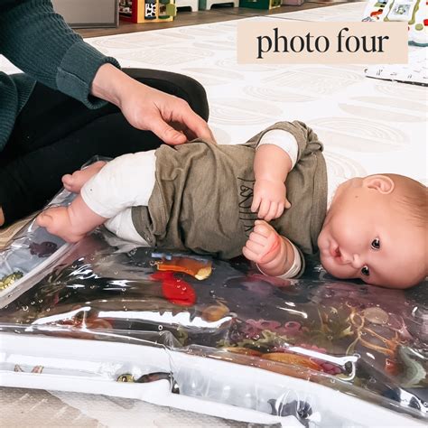 Using A Water Mat For Tummy Time | Showit Blog