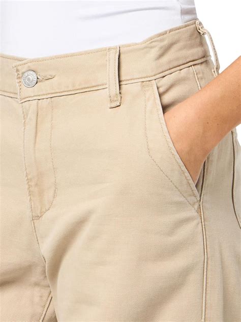 Levi’s Womens Superlow Loose Cargo Pants((New) Travertine Pigment) - Levi's
