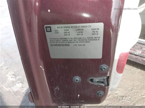 Price & History 2007 Chevrolet Impala Ls 3.5l V-6 Vvt, 211hp vin ...