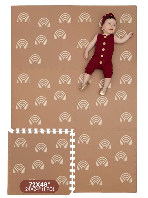 Snapklik.com : Childlike Behavior Baby Play Mat - 72x48-Inch Tummy Time ...