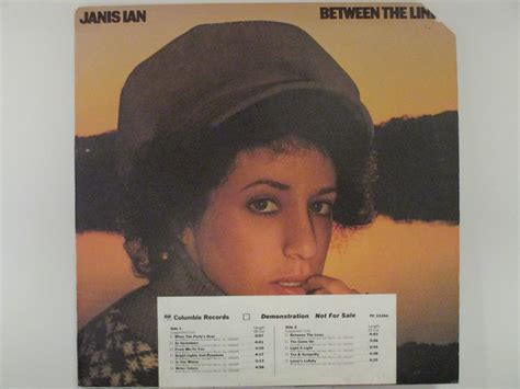 JANIS IAN : "Between the lines" - 13 ) - POP & ROCK-era LP's 1963 - 1985 - View all Vinyl Records