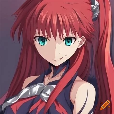 Red-haired anime character with royalty inspiration like Fate/Stay ...