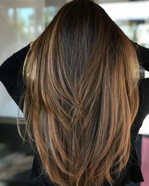 24 Ways to Get Brown Highlights on Black Hair for Stunning Dimension