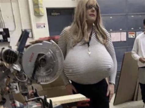 Kayla Lemieux, Canadian teacher with size-Z prosthetic breasts, on paid leave