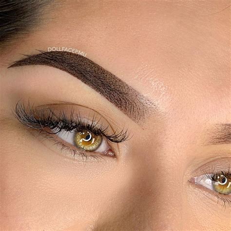 617 Likes, 48 Comments - EYEBROW TATTOOS | OMBRÉ (@dollfacepmu) on ...
