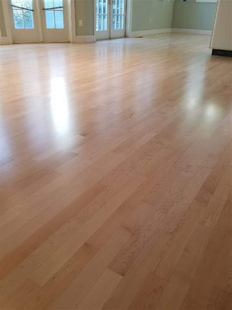 Maple Refinish Oakland Water Base Bona Traffic | Hardwood floors, Maple ...