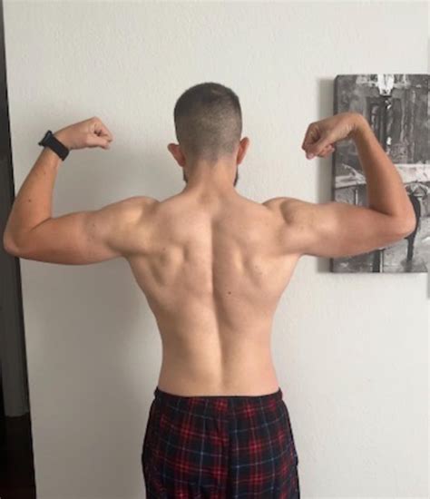 A year progress. 21 yo. 173 lbs on april ‘23 and 174 lbs on june ‘24 ...