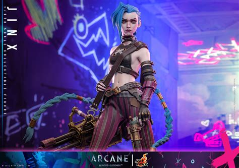 Arcane: League of Legends - Hot Toys Jinx Figure Pre-Order - The Toyark ...